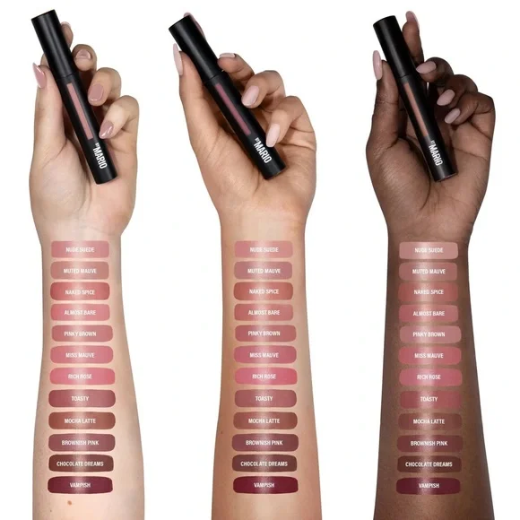 NIB💎 Makeup By Mario ULTRA SUEDE® COZY LIP CREME in RICH ROSE - Picture 4 of 7